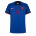 Lacne Muži Futbalové dres Holandsko Steven Berghuis #11 MS 2022 Krátky Rukáv - Preč